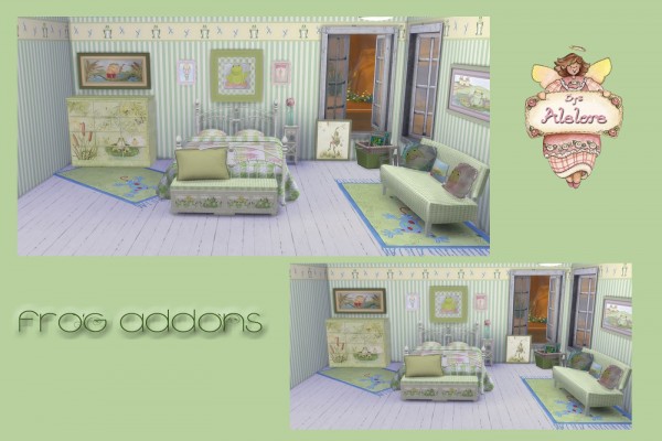  Alelore Sims 4: Expression set