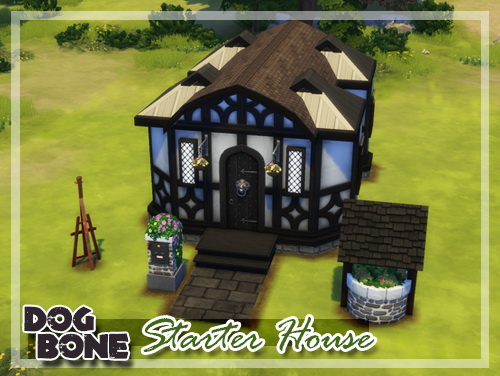 Simsworkshop: Dog Bone Starter House No CC by Spider