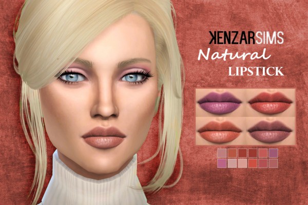  Kenzar Sims: Natural Lipstick