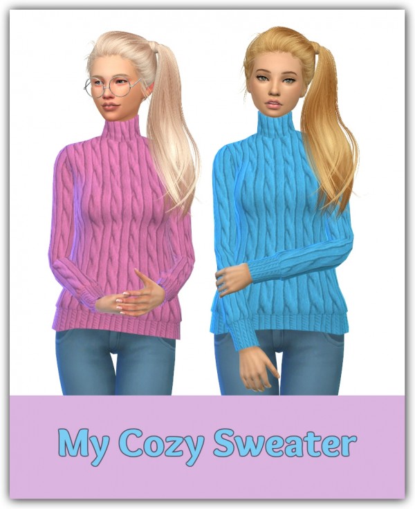  Simsworkshop: My Cozy Sweater recolored by  Maimouth