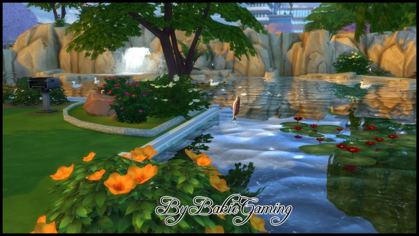  Mod The Sims: Non Transparent Pool Water by Bakie