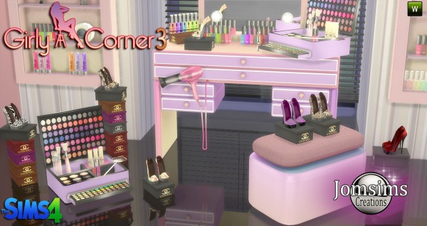  Jom Sims Creations: Girly corner 3