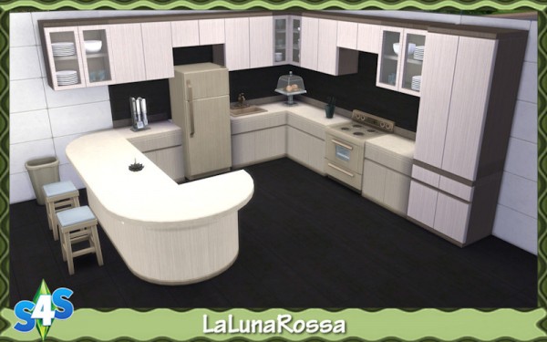  La Luna Rossa Sims: Low Budget Kitchen