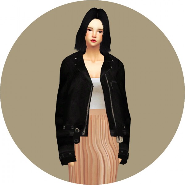  SIMS4 Marigold: Leather Jacket acc