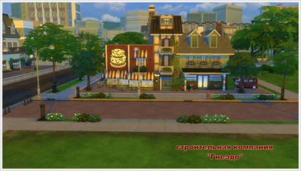  Sims 3 by Mulena: Nostalygiya coffe shop