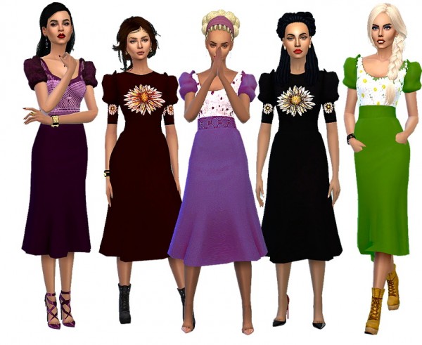  Dreaming 4 Sims: SL Cecil dress
