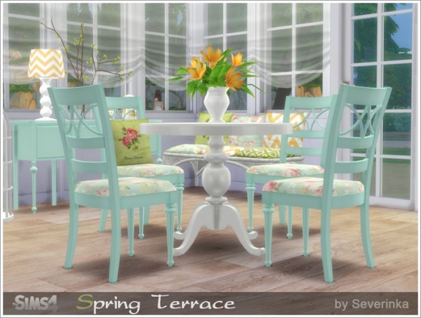  Sims by Severinka: Spring terrace