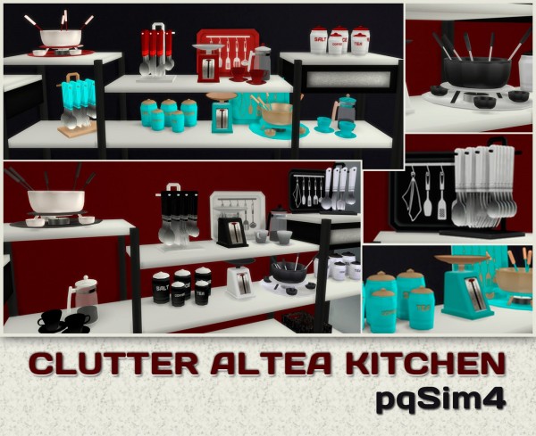  PQSims4: Clutter Altea Kitchen