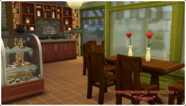  Sims 3 by Mulena: Nostalygiya coffe shop