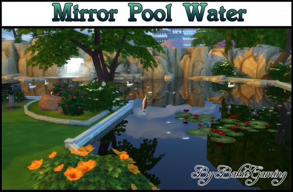  Mod The Sims: Mirror Pool Water by Bakie