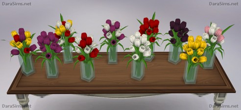  Dara Sims: Flower Set