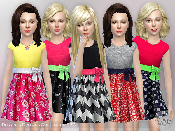  The Sims Resource: Designer Dresses Collection P27 by lillka