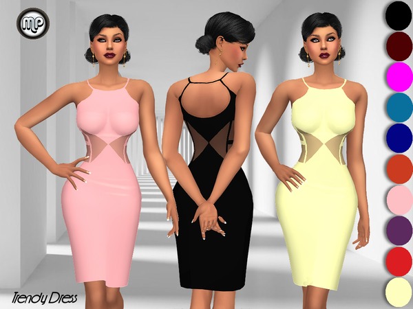  The Sims Resource: Trendy Dress by MartyP