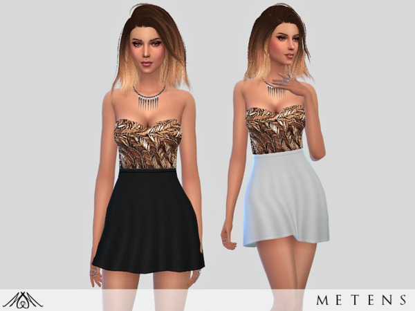  The Sims Resource: Eagle   Dress by Metens