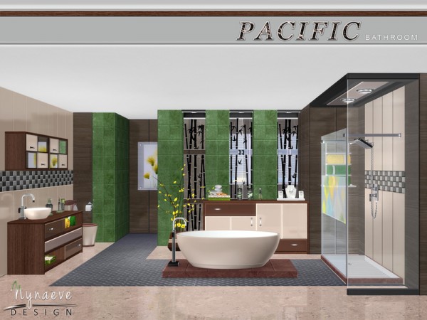  The Sims Resource: Pacific Heights Bathroom by NynaeveDesign