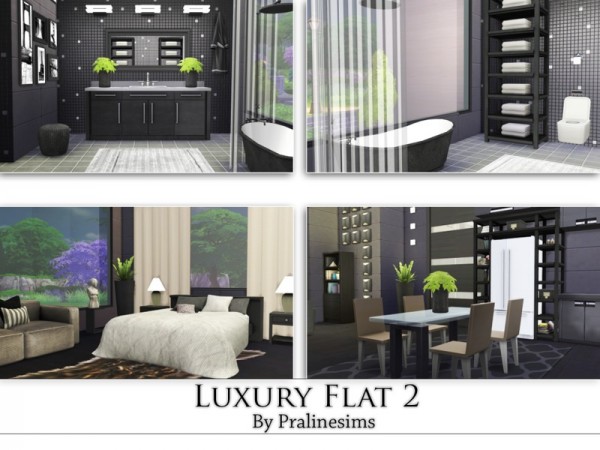  The Sims Resource: Luxury Flat 2 by Pralinesims