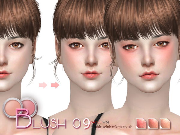  The Sims Resource: Blush 09 by S Club