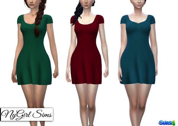  NY Girl Sims: Basic T Shirt Sundress