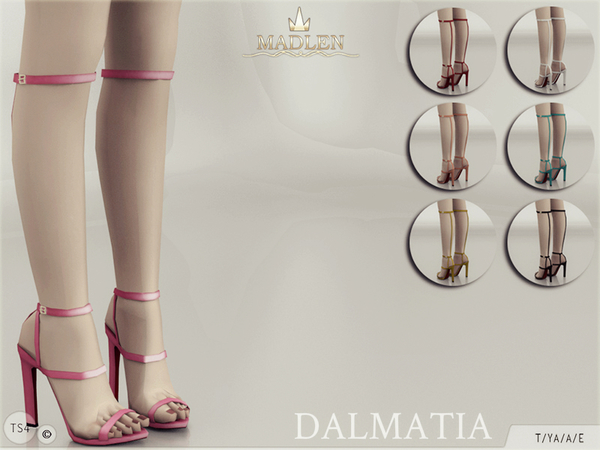  The Sims Resource: Madlen Dalmatia Shoes by MJ95