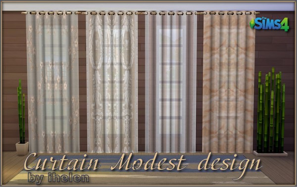  Ihelen Sims: Curtain Modest design by ihelen