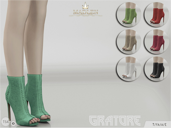  The Sims Resource: Madlen Gratore Shoes by MJ95