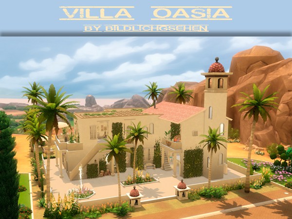  Akisima Sims Blog: Villa Oasia
