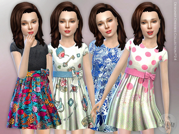  The Sims Resource: Designer Dresses Collection P24 by lillka