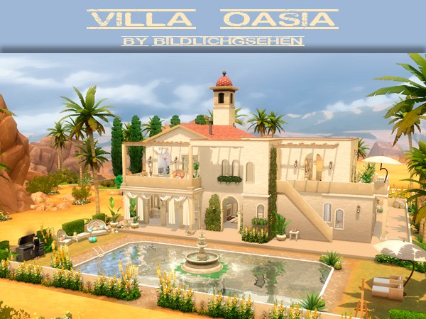  Akisima Sims Blog: Villa Oasia