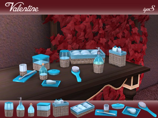 The Sims Resource: Valentine Bathroom set by Soloriya