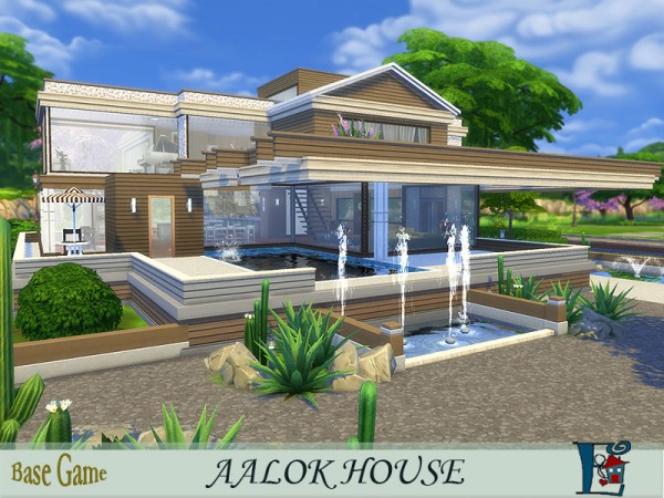  The Sims Resource: Aalok House by Evi