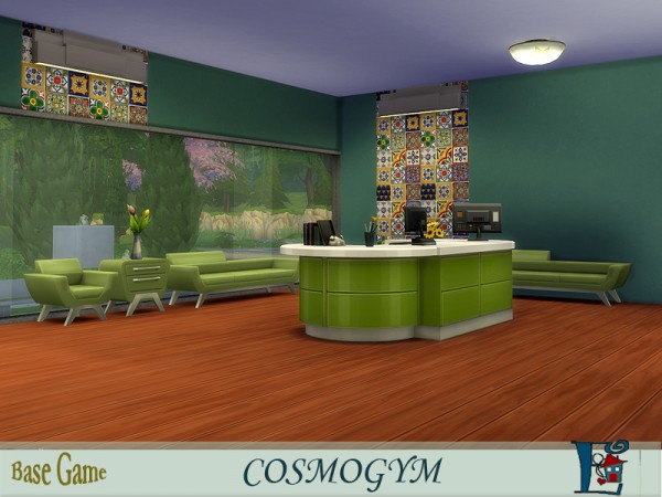  The Sims Resource: Cosmo Gym by Evi