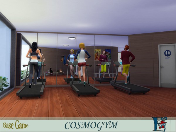 The Sims Resource: Cosmo Gym by Evi • Sims 4 Downloads