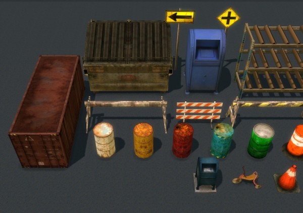  Enure Sims: Abandoned Set