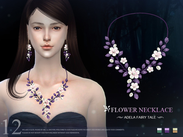  The Sims Resource: Necklace N12 by S Club