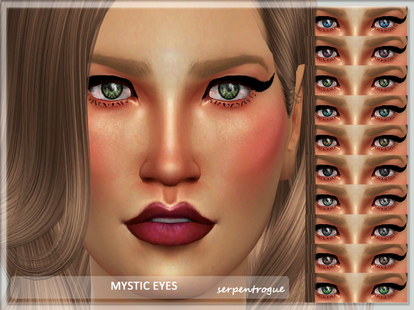  The Sims Resource: Mystic Eyes by Serpentogue