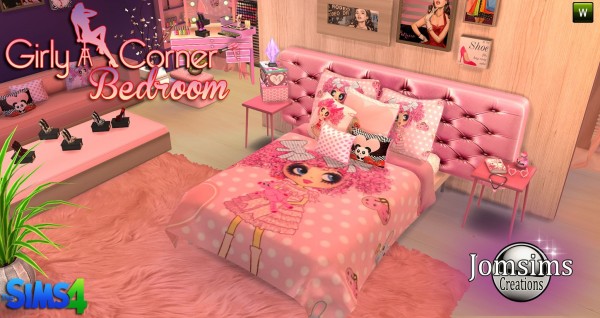  Jom Sims Creations: New Girly bedroom