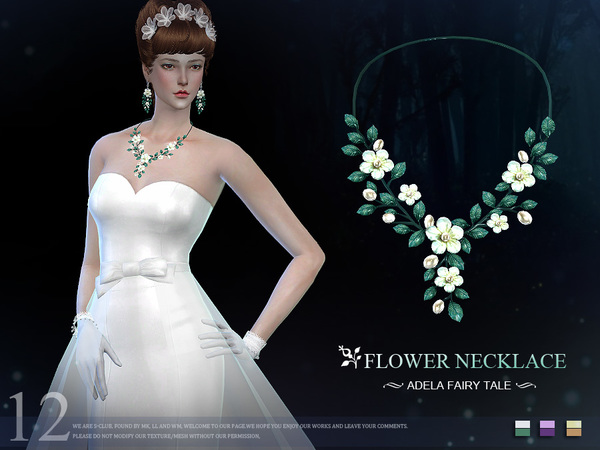  The Sims Resource: Necklace N12 by S Club
