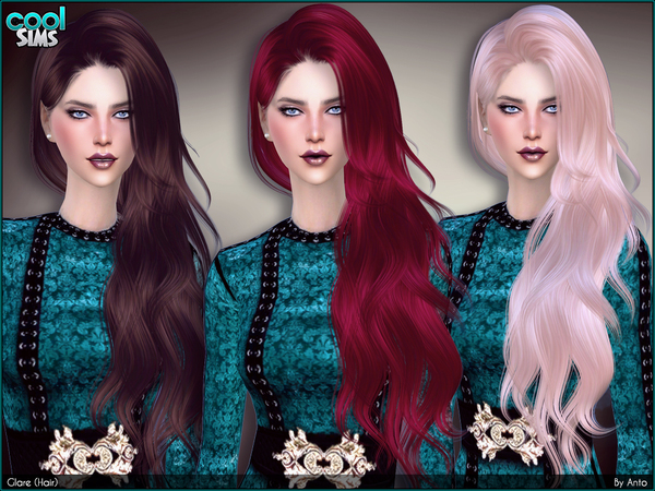  The Sims Resource: Anto`s   Glare hairstyle