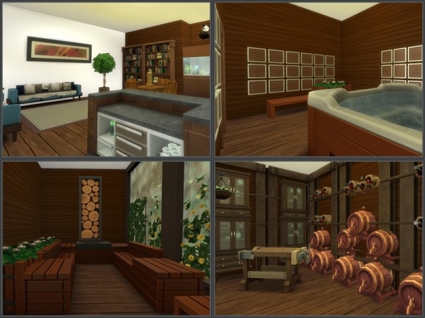  The Sims Resource: Mediterranean villa by Danuta720