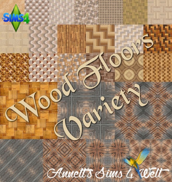  Annett`s Sims 4 Welt: Wood Floors Variety
