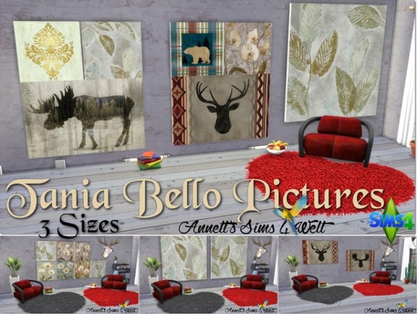  Annett`s Sims 4 Welt: Tania Bello Pictures   3 Sizes