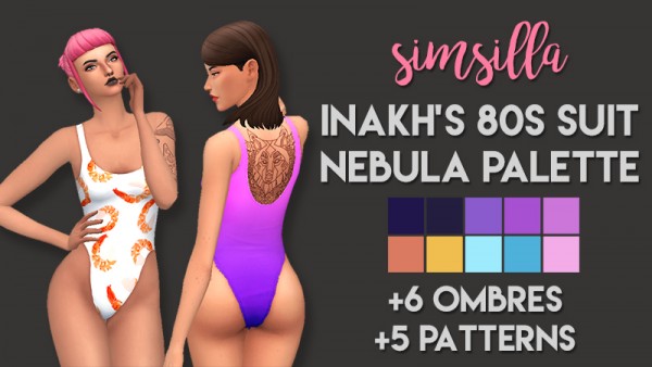  Simsworkshop: Inakhs 80s Suit Recolored by Simsilla