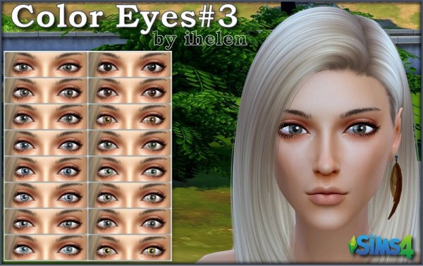  Ihelen Sims: Color eyes 3