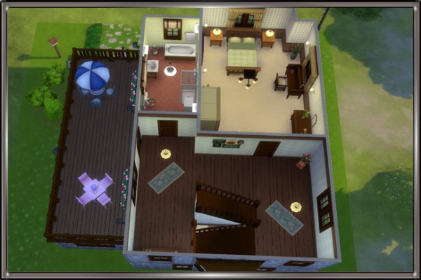  Blackys Sims 4 Zoo: Friedvoll house by MadameChaos