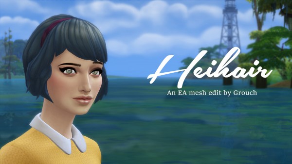  Simsworkshop: Heihair by Grouchy Old Sims