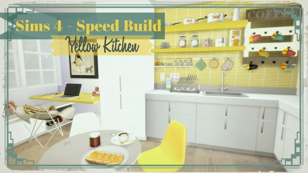  Dinha Gamer: Yellow Kitchen with Desk