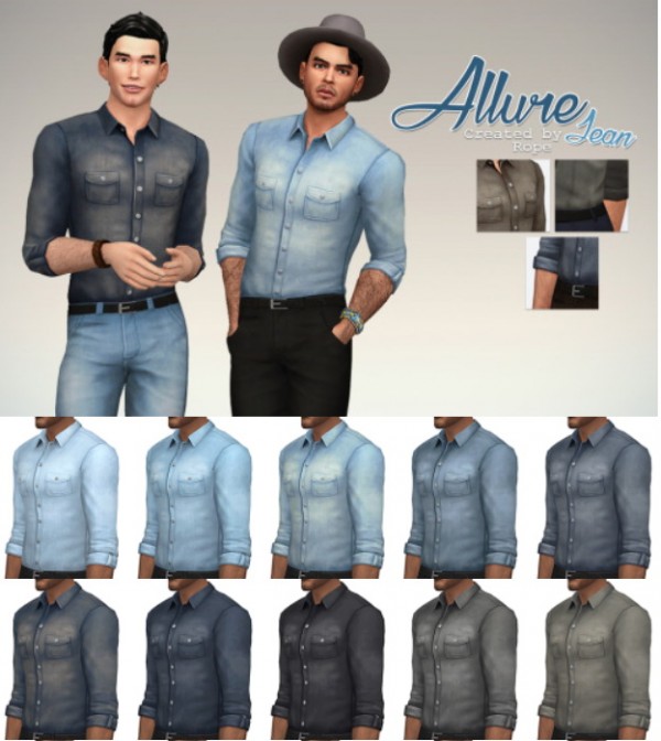  Simsontherope: Allure Shirt