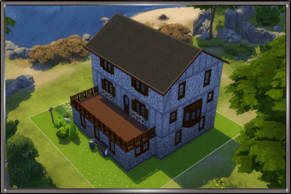  Blackys Sims 4 Zoo: Friedvoll  leer house by MadameChaos