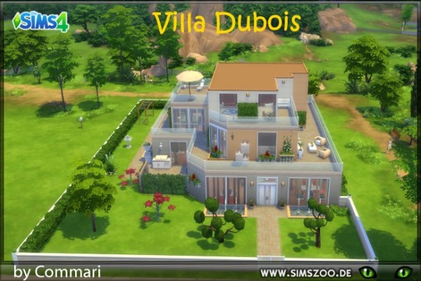  Blackys Sims 4 Zoo: Villa Dubois by Commari