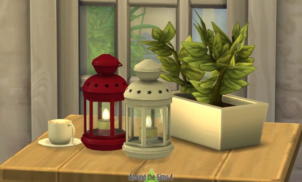  Around The Sims 4: Table Lighting   IKEA like Rotera Candle